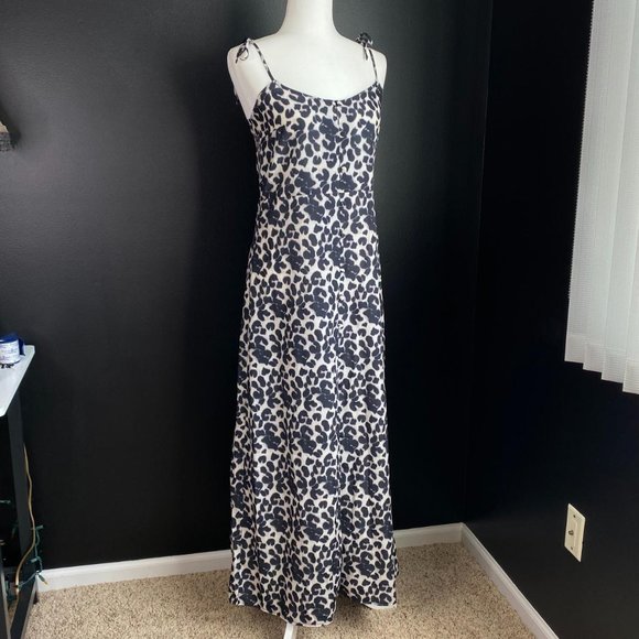 Vintage Leopard Print Cami Maxi Dress - Picture 7 of 7